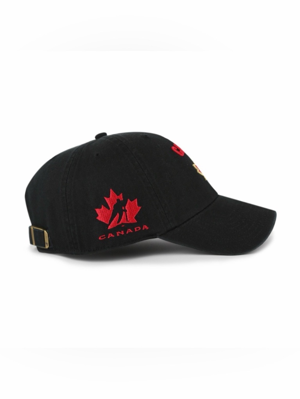 Team Canada IIHF '47 Sure Shot Clean Up Hat - Black | Adjustable - Picture 3 of 5